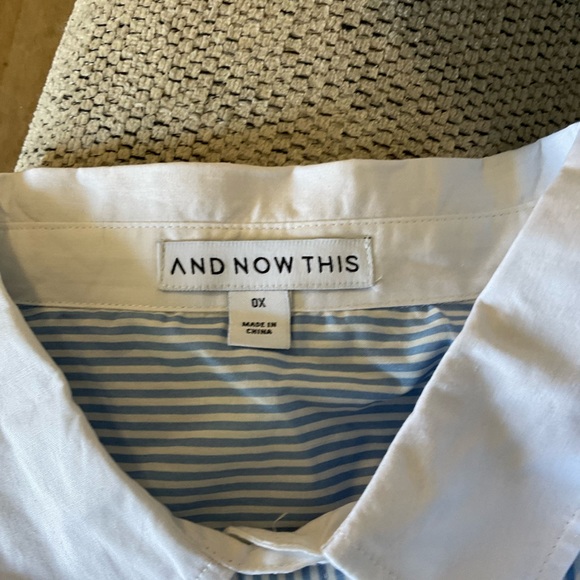 Perfect Oversized Stripe Shirt no.1 Light blue stripe.💙💙 - Picture 6 of 6